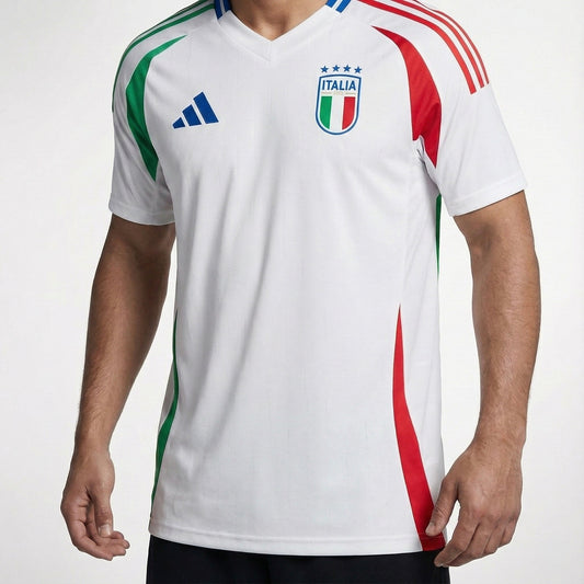 חולצת משחק רשמית חוץ נבחרת איטליה יורו 2024 - TheFutbolistaCloset
