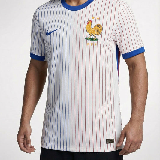 חולצת משחק רשמית חוץ נבחרת צרפת יורו 2024 - TheFutbolistaCloset