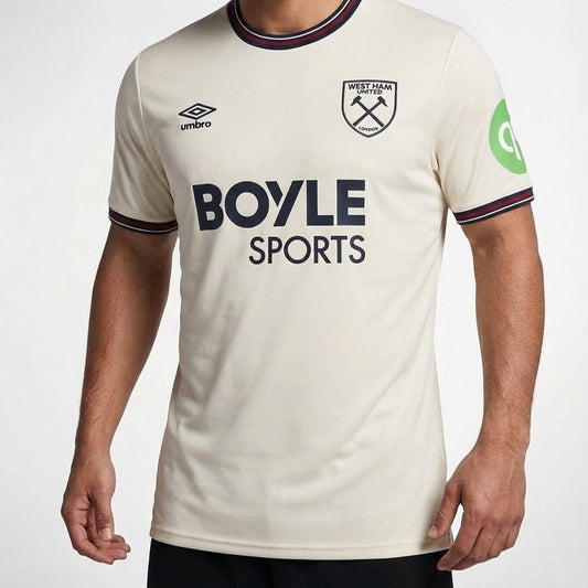 חולצת משחק רשמית ווסטהאם חוץ 25/26 - TheFutbolistaCloset